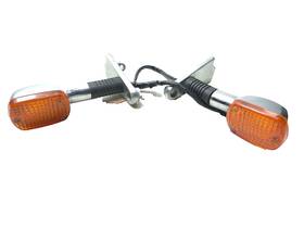 Honda 33450mf5770 1985 Shadow Vt500c Front Turn Signal Left And Right Pair Oem