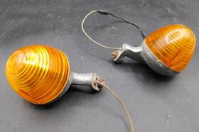 33600-028-010 Honda Pair - Oem Rear Turn Signals Front S110 Benly S90 Cl90 Cb100