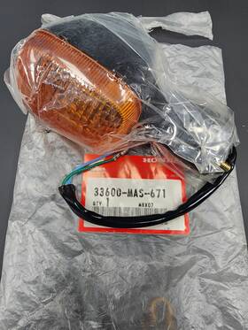 33600-mas-671 Honda Oem Nos Right Rear Turn Signal 96-98 Cbr900rr