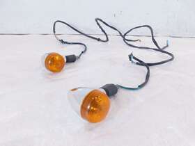 33600-meg-020 Honda 2004-2007 Shadow Aero Vt750 Chrome Rear Right/left Turn Signal Indicators