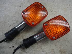 Honda 33600-mg8-670 1985 1986 Vt1100 Vt1100c Rear Turn Signals Left Right Pair Set Oem 86 85