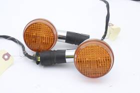 33600-mz8-k01 Honda 88-98 Shadow Vlx Deluxe Left And Right Oem Rear Turn Signals Vt600cd