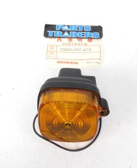 33650-187-670 Honda Genuine Rear Turn Signal C70 Passport Nq50 Spree Urban Express Gyro-s 50