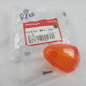 33652-mfl-307 Honda Nos Genuine Rear Turn Signal Lens Amber Screw