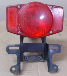 33700-235-673 Honda Cb Cl Oem#33700-235-673 Rear Brake Tail Light Mount License Plate 029