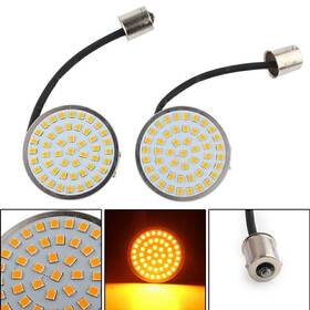 Hotsalecenter 996812173509 2 Inch Style Led 1156 Turn Signal Inserts For Harley Sportster Xl883 1200