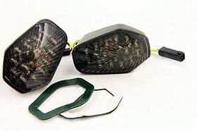 Usmt224-009-sk Httmt Mt224-009-sk Smoke Led Turn Signal Diamond See Fitment Lens
