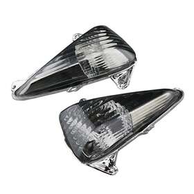 Hukyu 111000309922 Front Turn Signal Indicator Lights Lens For Honda Cbf600s Varadero 1000 Smoke