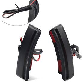 Hukyu 550742958836 Led Motorcycle Turn Signal Side Mirror Light For Honda Goldwing Gl1800 01-2017
