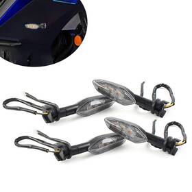 Hukyu 550748858512 2x Led Turn Signal Light Flasher Indicator For Yamaha Fz 16 250 Fzs 150 Fz1 Fz8