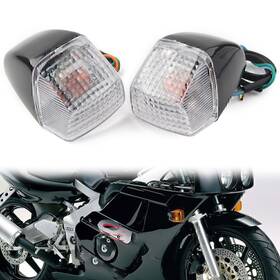 Hukyu 612046761076 1 Pair New Motorcycle Clear Led Turn Signal Light Lamp For Honda Cbr250rr Mc22