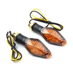 Hukyu 921000122502 Universal Motor Mini Amber Turn Signal Lights 12v Led Indicator Lamp For Harley