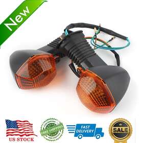 Hukyu-48yf620-1 Hukyu 2 Pcs Amber Turn Signal Lights Indicator For Suzuki Sv650s 03-16 Drz400s/sm New