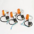 Inn-87808162 Innoglow Motorcycle Turn Signals Universal Custom Chrome Panhead 767550632340