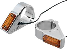 05-301-3 Joker Machine 5-301-3 Led Turn Signals - 41 Mm Chrome