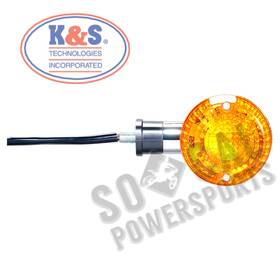Sttu-kn241116-16 K&s 2000 Kawasaki Vn-1500 Motorcycle Turn Signal Front