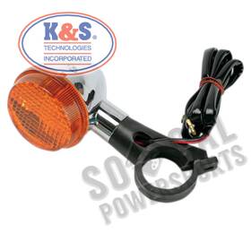 Sttu-kn241982-82 K&s 2007-2009 Honda Vt-750 C2f Motorcycle Turn Signal Front Left