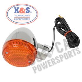 Sttu-kn243454-54 K&s 1989-1990 Honda Gb-500 Motorcycle Turn Signal Rear Left