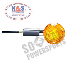 Sttu-kn243752-52 K&s 1996-2005 Kawasaki Vn-800 Motorcycle Turn Signal Rear Short