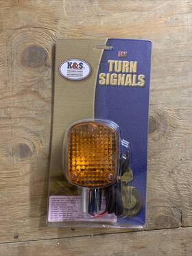 225-1075 K&s Technologies - Dot Approved Turn Signal Amber Front