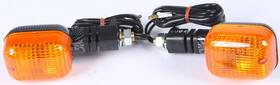 25-7001 K&s Technologies Dual Sport Turn Signal Set Carbon Fiber Amber
