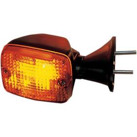 K&s Technologies 688965999272 Dot Turn Signal Assembly D/f Front Black Amber #25-2075 For Kawasaki