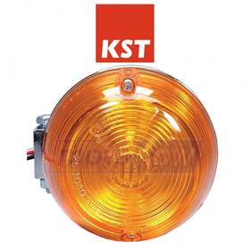 K&s Technologies Mn/ye2e K&s Front Dot Approved Turn Signal For 1973-1974 Honda Cl125 Scrambler - Bg