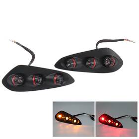 Kabusikikaisya-kawausa 550742613926 Integrated Tail Light Rear Turn Signal For Bmw S1000rr 2023 2024 Red