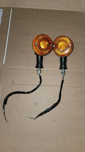 54363 Kawasaki 87-07 Klr650 Oem Rear Turn Signal Lamps Lights Left Right