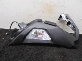 55028-0889-739 Kawasaki 24 25 Ex500 Ex 500 Ninja Right Front Turn Signal And Mounting Panel Nice