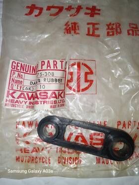 92075-308 Kawasaki Nos New Turn Signal Rubber Damper Vintage Ke250 Ke 250
