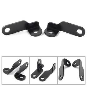 Kkkeeparts 834561427392 2x Moto Fork Clamp Turn Signal Light Mount Bracket Holder Black For Harley