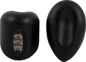 880-4044 Kodlin Usa Black Elypse Turn Signals 15-up Fltr 22-up Fxlrst