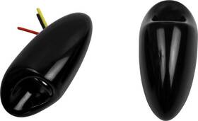K68489 Kodlin 3-in-1 Mini Fender Strut Turn Signals Black #k68489 Harley Davidson