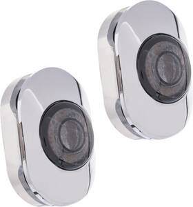 2040-2913 Kodlin K68496 Usa 3in1 Sleek Turn Signals Chrome Rear 880-4057