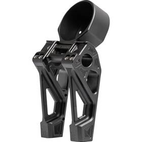 K55132 Kodlin Usa Risers - Fastback Includes Clamp And Gauge Bracket 6 Inch Black
