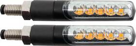 He037011 Koso North America Electro Sequential Led Turn Signals Smoke Lens