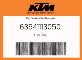 Ktm 63541113050 Genuine Fuel Line -