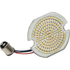 2933 Kuryakyn Luminez White/amber Led Pair Of Turn Signal Inserts 1157