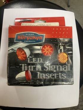 4947 Kuryakyn Harley - 4947- Red Led Rear Turn Signal Conversions
