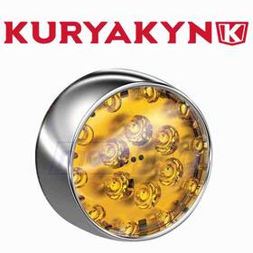 4xcd Kuryakyn Mn/4xcd Led Front Turn Signal Insert For 2010-2013 Harley Davidson Flhtk Gu