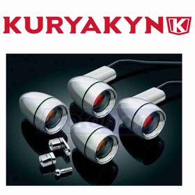 70a4 Kuryakyn Mn/70a4 Late Style Turn Signal Kit For 1993-2005 Harley Davidson Fxdwg Dyna Ou