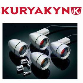 C1a6 Kuryakyn Mn/c1a6 Late Style Turn Signal Kit For 2000-2007 Harley Davidson Fxst Lm