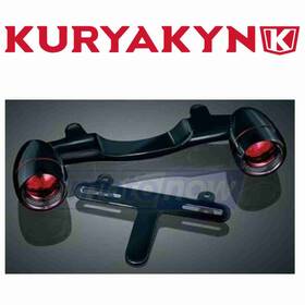 Dty6 Kuryakyn Mn/dty6 Bullet Light Rear Turn Signal Bar For 1998-2009 Harley Davidson Cx