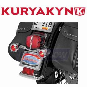 H17f Kuryakyn Mn/h17f Bullet Light Rear Turn Signal Bar For 1993 Harley Davidson Flstn Mj