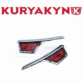 J488 Kuryakyn Mn/j488 Passenger Armrest Trim With Led Turn Signal For 2006-2017 Honda Qk