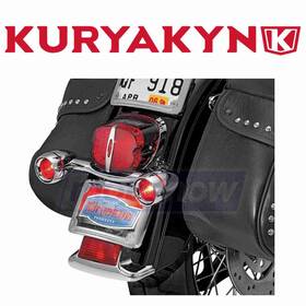 K59y Kuryakyn Mn/k59y Bullet Light Rear Turn Signal Bar For 2011 Harley Davidson Mc