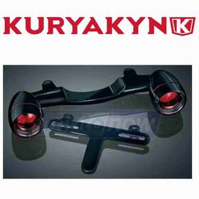 Zr8x Kuryakyn Mn/zr8x Bullet Light Rear Turn Signal Bar For 2001-2006 Harley Davidson Rb