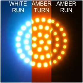 Letric Lighting 810088720116 Cvo Standard Switchback Light White/amber/run Llc-bjswaa