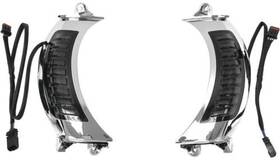Llc-5cr-ts Letric Lighting Co. Fairing Vent Switchback Turn Signals Chrome